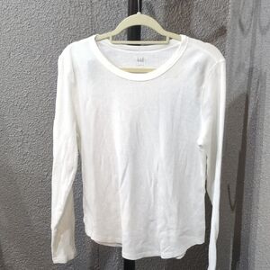 White Long Sleeve Top